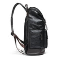 Mochila de Cuero Masculina Paul 35L – Impermeable para Notebook y Viaje