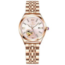 Reloj Femenino Glamour de Acero Inoxidable