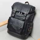 Mochila de Cuero Masculina Paul 35L – Impermeable para Notebook y Viaje