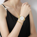 Reloj Femenino Hanna Clean con Pulsera Lux de Regalo