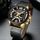 Reloj Masculino Curren Class de Cuero