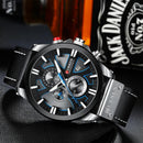 Reloj Masculino Curren Classic de Cuero Deportivo
