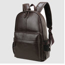 Mochila de Cuero Compacta Urbana para Notebook 14” – Elegante y Minimalista