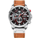 Reloj Masculino Curren Classic de Cuero Deportivo