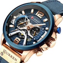 Reloj Masculino Curren Class de Cuero