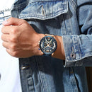 Reloj Masculino Curren Class de Cuero