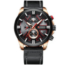 Reloj Masculino Curren Classic de Cuero Deportivo