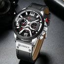 Reloj Masculino Curren Class de Cuero