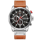 Reloj Masculino Curren Magnus de Cuero