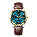 Reloj Masculino Poedagar Apollen de Cuero