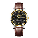 Reloj Masculino Poedagar Apollen de Cuero