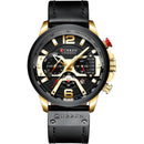 Reloj Masculino Curren Class de Cuero