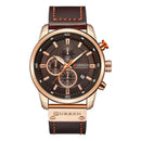 Reloj Masculino Curren Magnus de Cuero