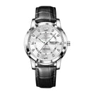 Reloj Masculino Poedagar Apollen de Cuero
