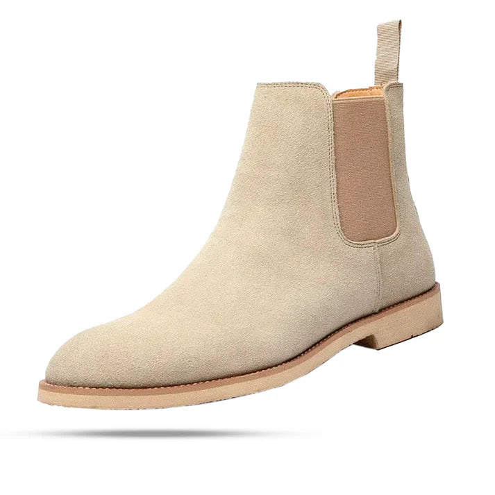 Bota Chelsea de Cuero Masculina PP101
