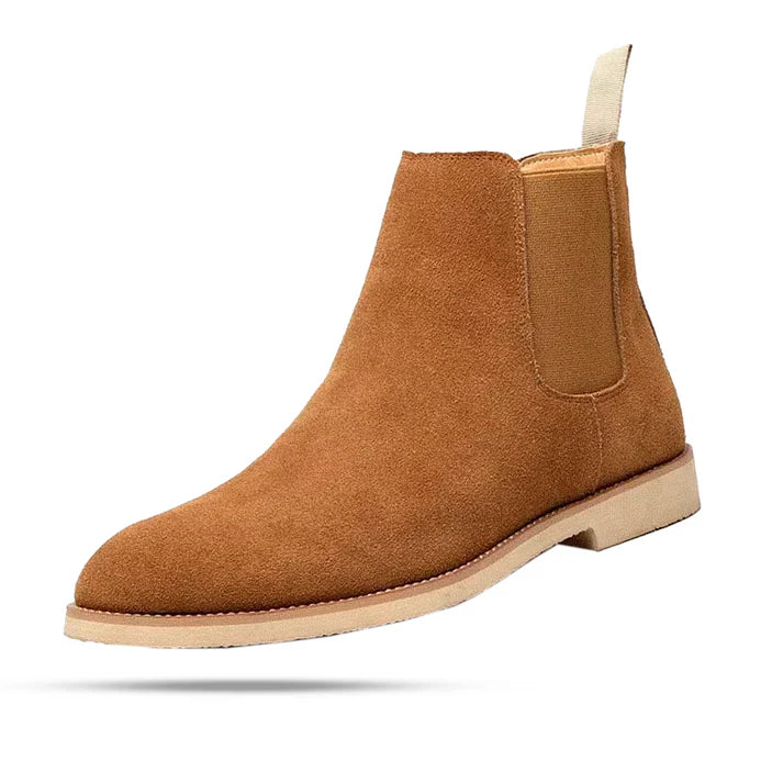 Bota Chelsea de Cuero Masculina PP101