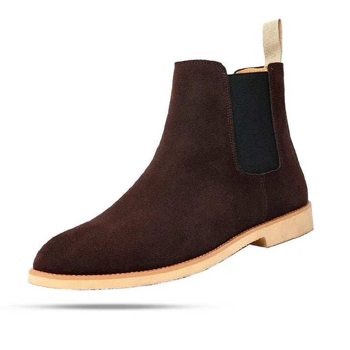Bota Chelsea de Cuero Masculina PP101