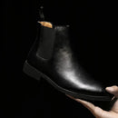 Bota Chelsea de Cuero Masculina PP101