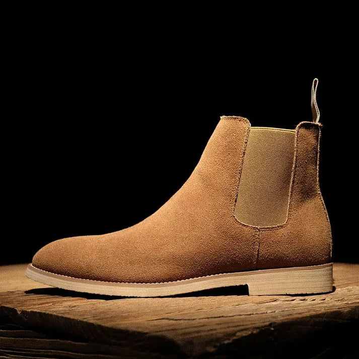 Bota Chelsea de Cuero Masculina PP101