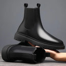 Bota Masculina Chelsea de Cuero Premium PP043