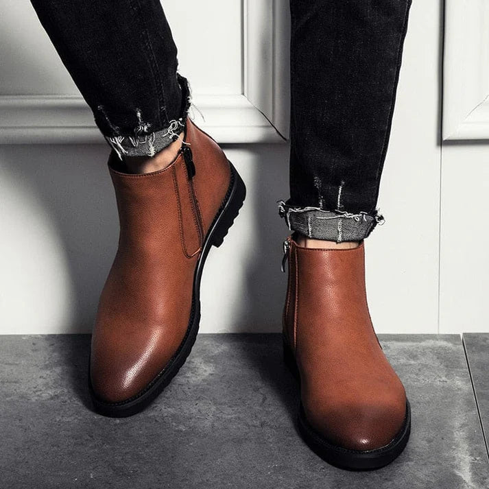 Bota Masculina de Cuero Premium PP290