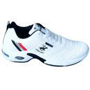 Zapatilla de Cuero Piel y Plata PP070